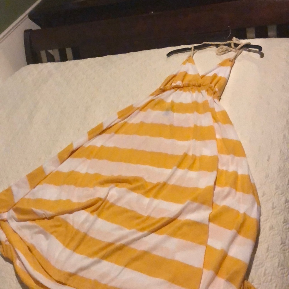 Never worn striped sundress